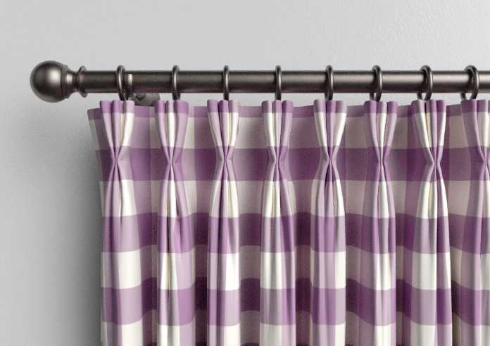 Gingham, Dusting - Made to Measure Curtains - Image 11